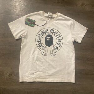 Chrome Hearts White Graphic Tee